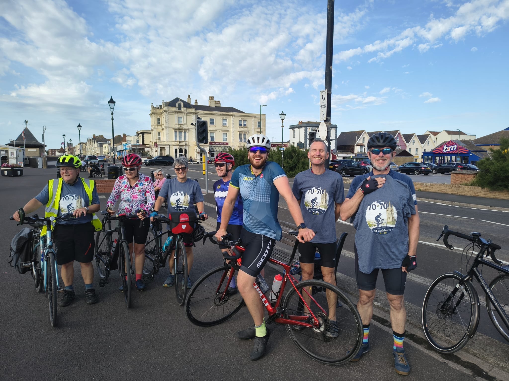70 at 70 Cycle Ride